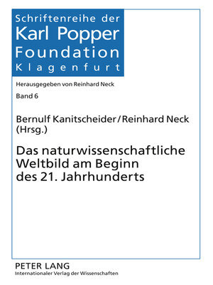 cover image of Das naturwissenschaftliche Weltbild am Beginn des 21. Jahrhunderts